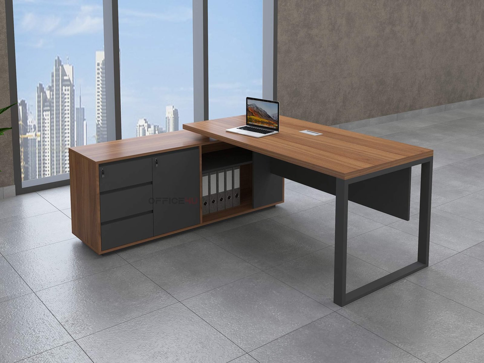 Evitas Executive Desk 4 Evitas-Executive-Desk-Back-View