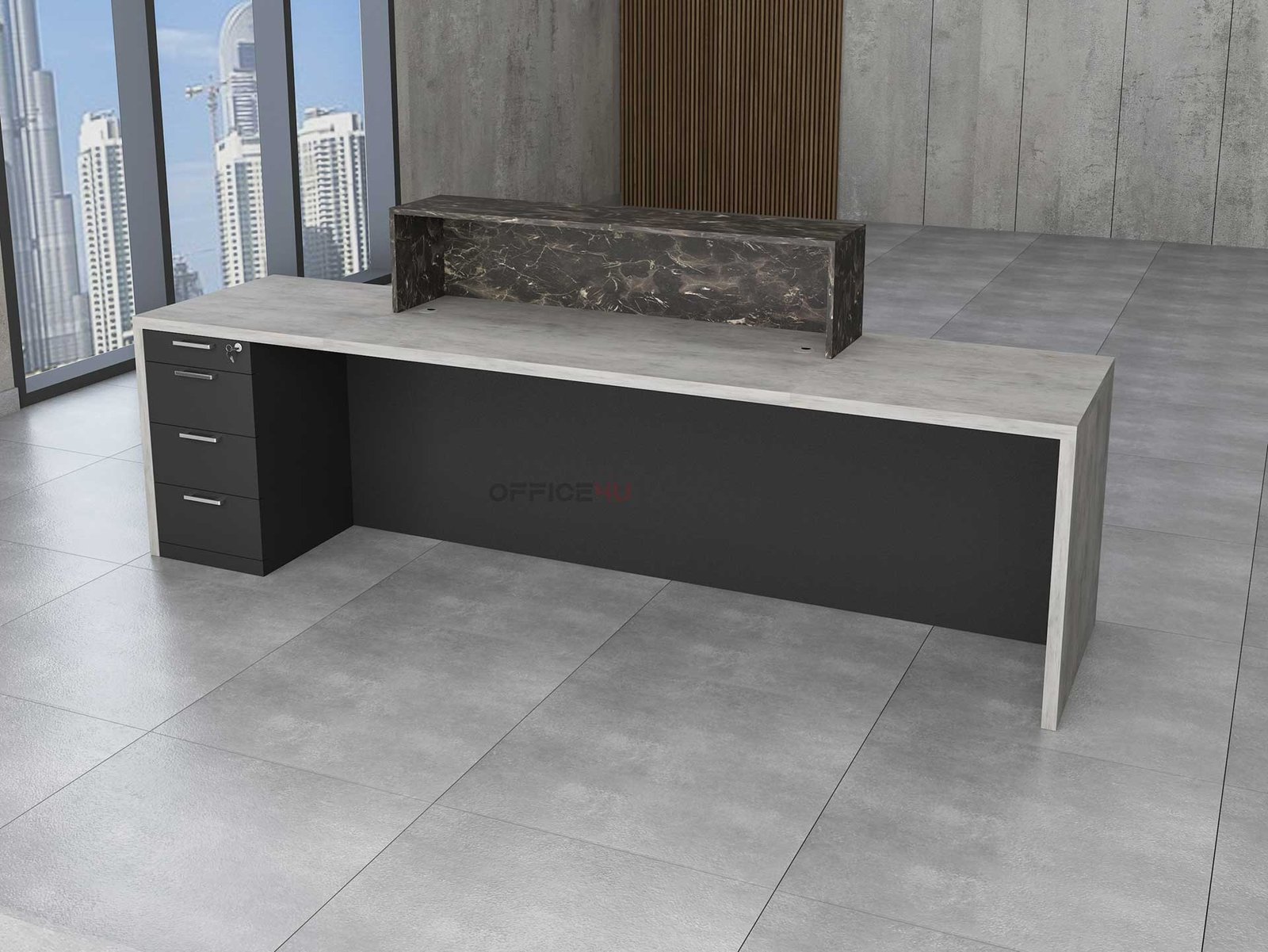 Fornido Reception Desk 4 Fornido-Reception-Desk-Backview