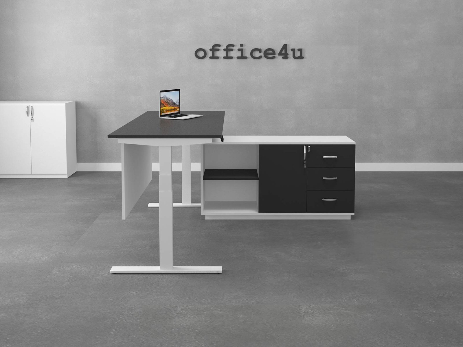 Jazz series Electric Height Adjustable Desk 6 Black-Electric-Height-Adjustable-Desk