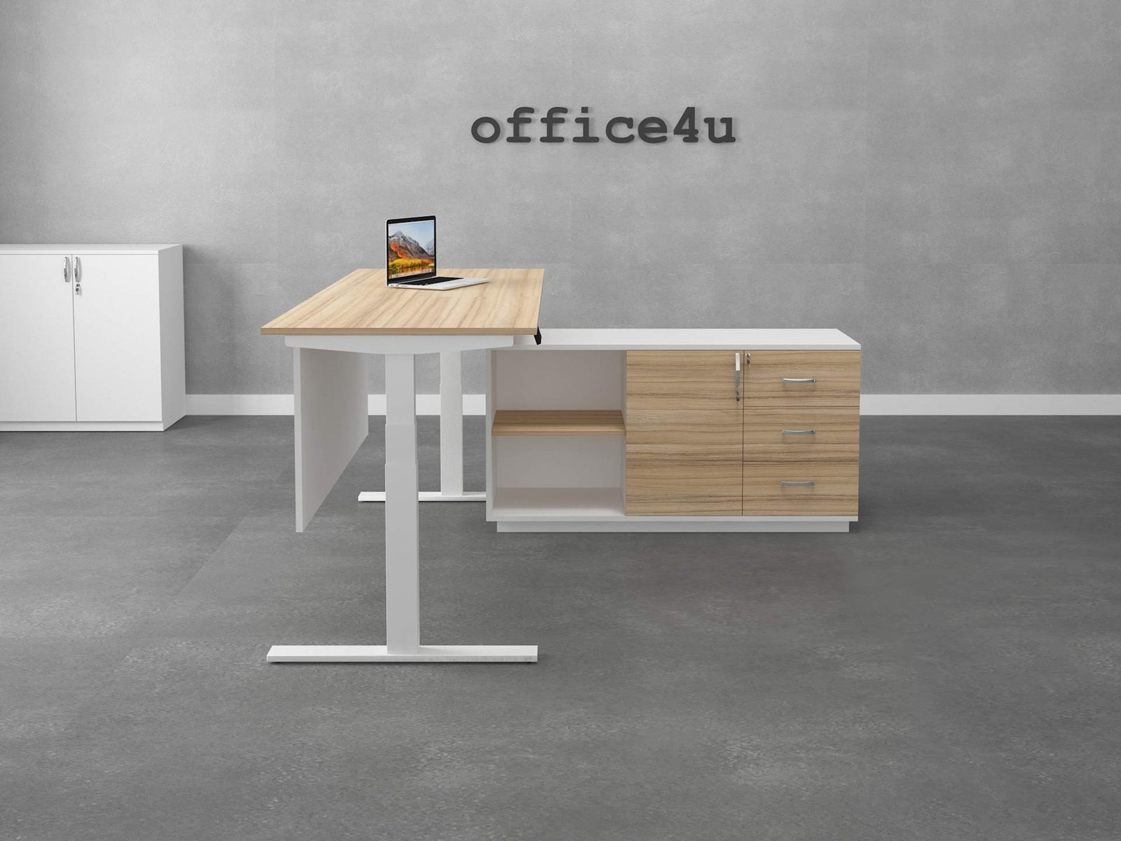 Jazz series Electric Height Adjustable Desk 3 Lshape-Electric-Height-Adjustable-Desk