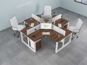Amanda 4 Cluster Workstation (Cross-Shape)