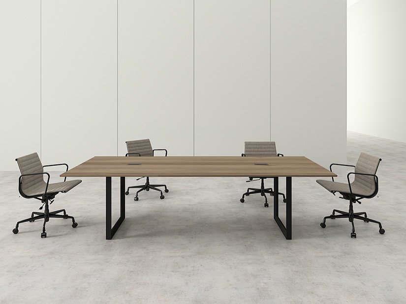 Mas Series Conference Table S2 | Black Base | Office Meeting Table Dubai 5 Mas Series Conference Table S2 | Black Base | Office Meeting Table Dubai - Image 5