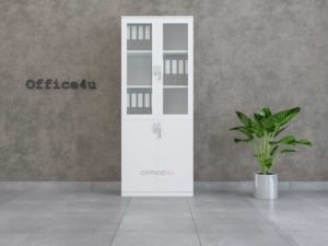 Mossis series Full Height 2D Glass Cabinet