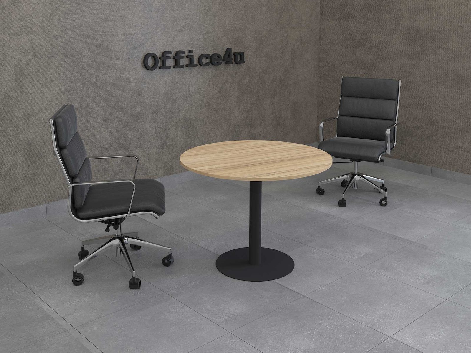 Onyx Round Meeting Table 1 Onyx Round Meeting Table - Office Furniture Manufacturer in UAE