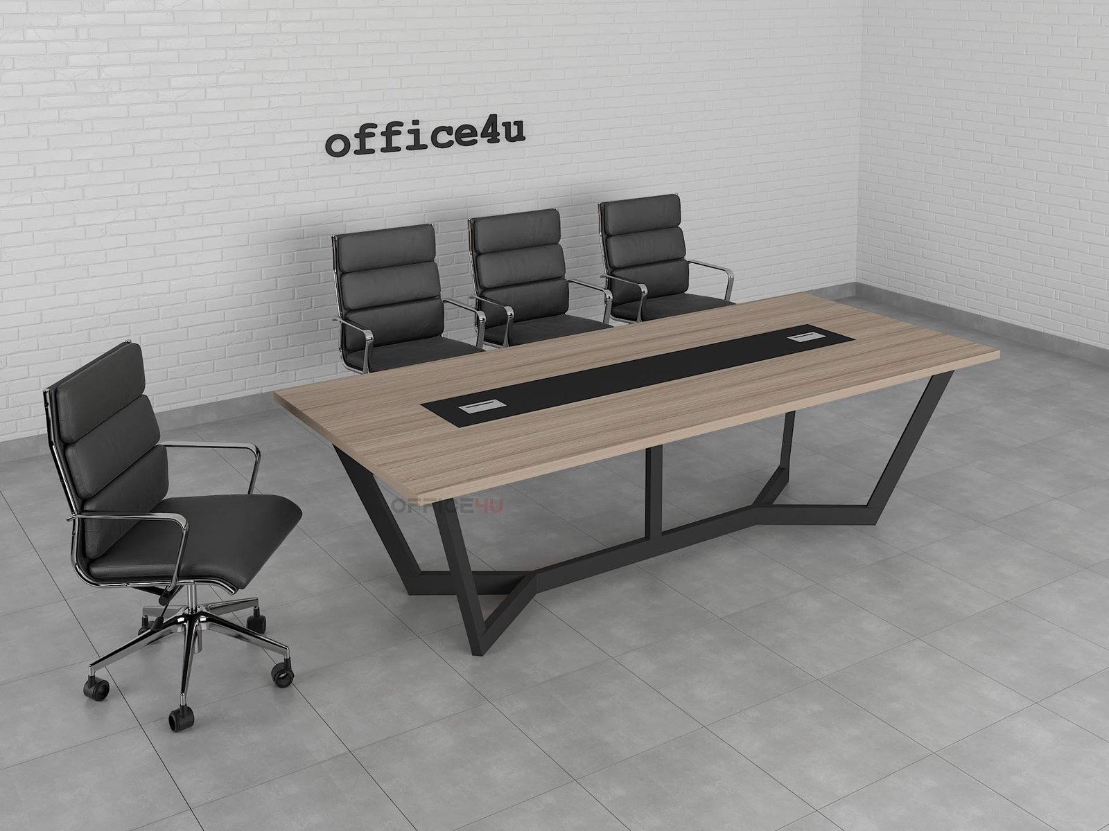 Krab Conference Table 1 Krab Conference Table - Best Quality Metal Leg Conference Table