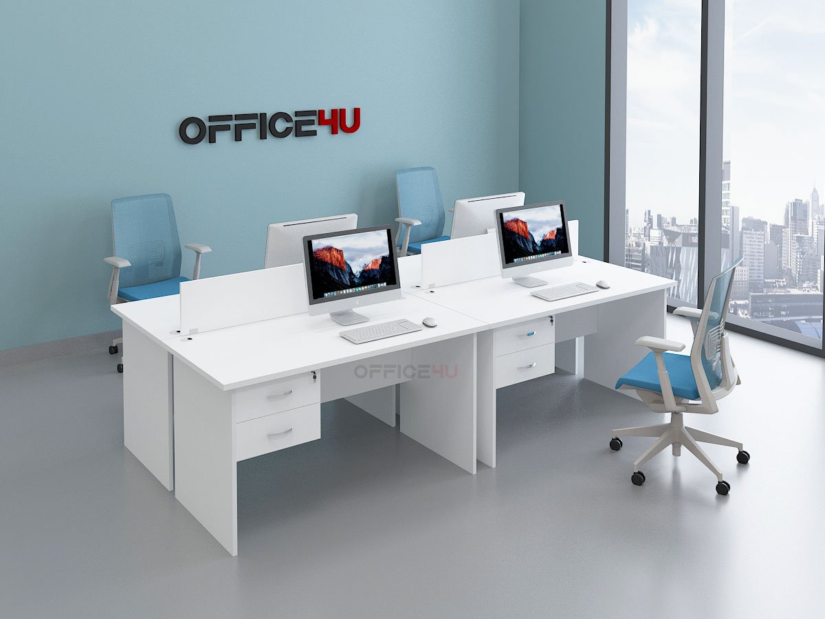 Apache Workstation Desk 1 Apache Workstation Desk - Custom Made Office Furniture in Dubai