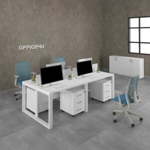 Amer Series 4 Cluster Workstation Desk