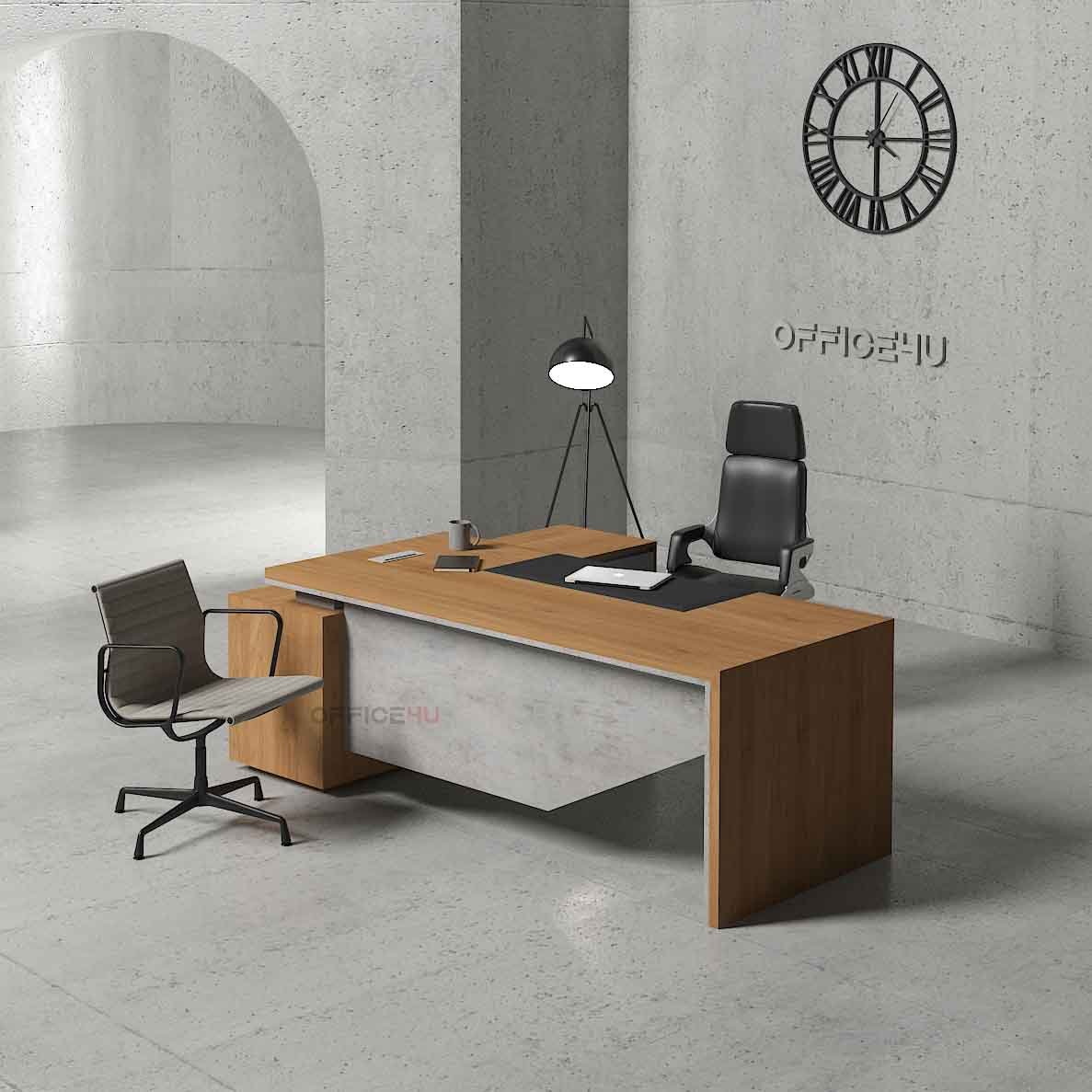 L-Shape Executive Desk Dubai 1 L-Shape Executive Desk Dubai - Best Quality HIBO Executive Desk