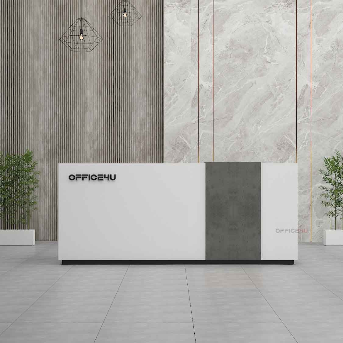 Nira Reception Desk 5 Rectangular-Wood-Reception-Desk-Dubai