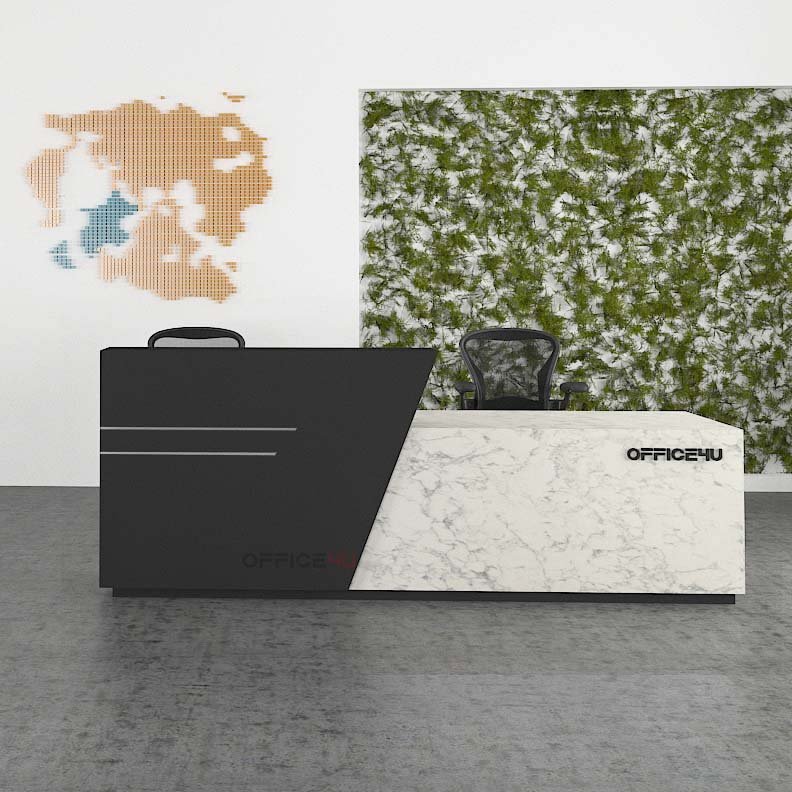 Odelia Reception Desk 1 Office Reception Desk - Buy Odelia Office Reception Desk in Dubai