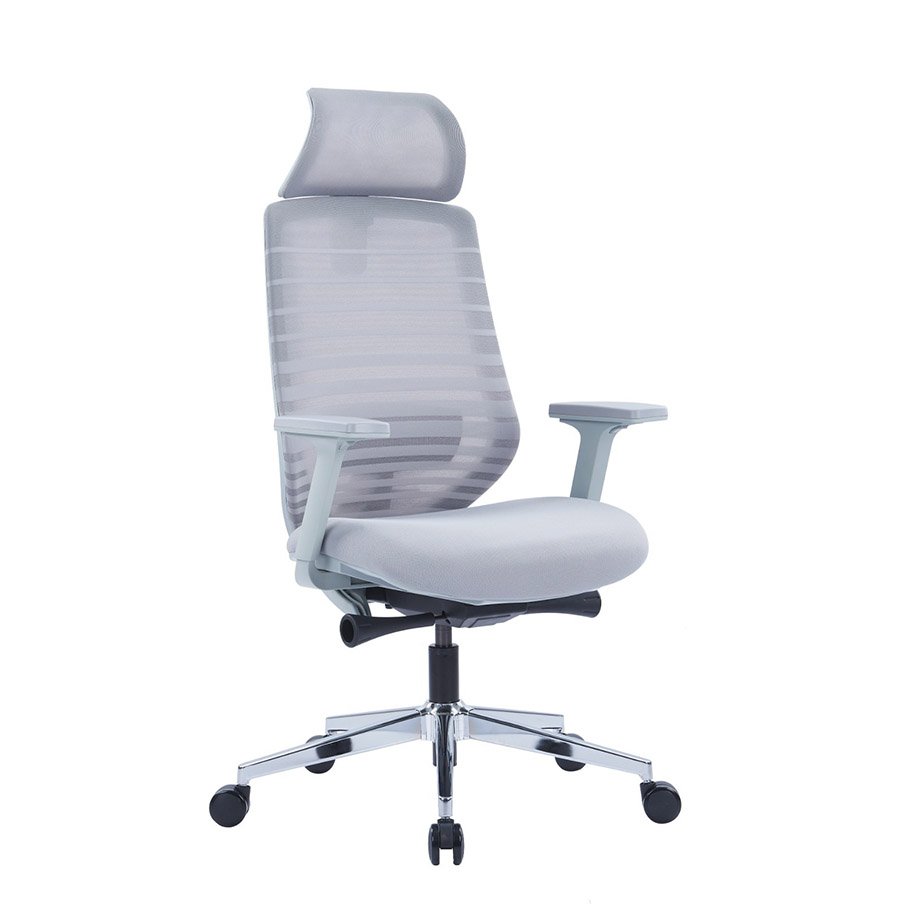 Arrow High Back Ergonomic Chair With a grey nylon fiberglass body 1 Arrow-High-Back-Executive-Chair