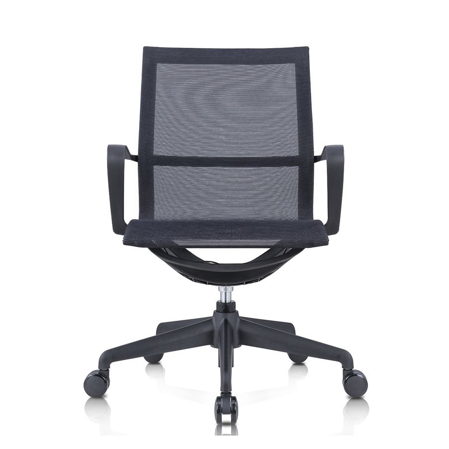 Bay Meeting Chair (Black) with glass fiber frame 2 Bay Meeting Chair with glass fiber frame