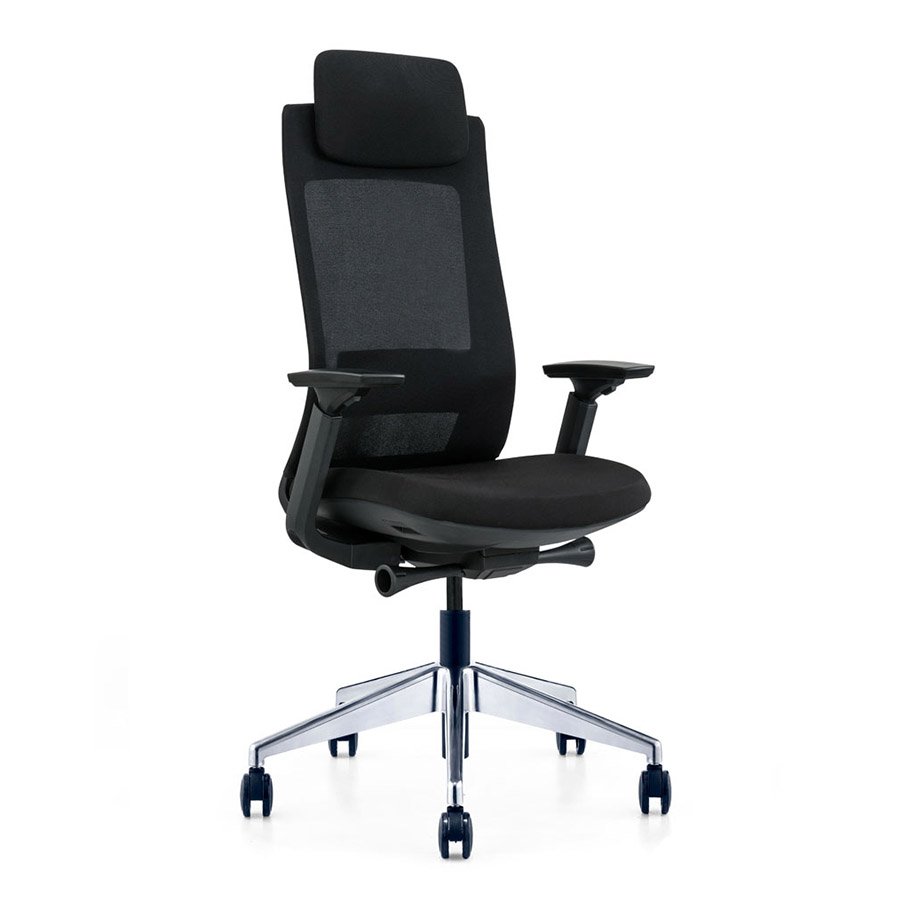 Exotic Ergonomic Chair Black With Four Positions Lock Mechanism With Sliding Seat 1 Exotic Ergonomic Chair Black With Four Positions Lock Mechanism With Sliding Seat - sides