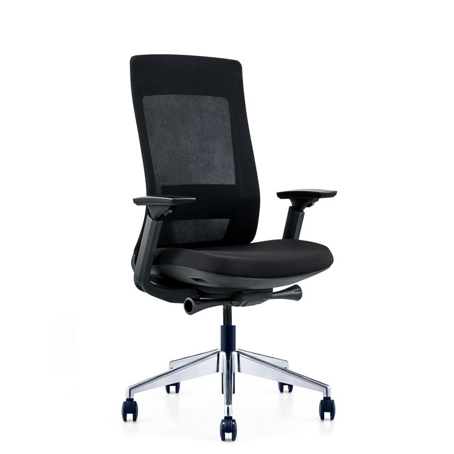 Exotic Operator Chair Black 1 Exotic Operator Chair Black - sides