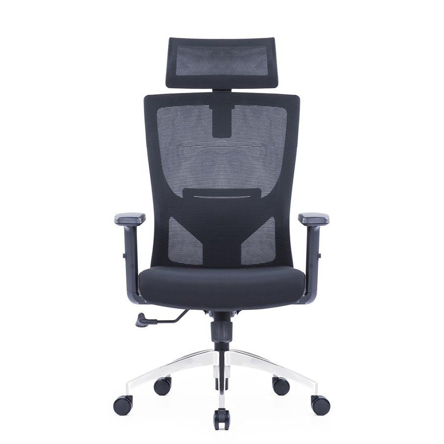 Solar Ergonomic High-Back Executive Office Chair With 100 Chrome Gas Lift 2 Solar-Executive-Office-Chair-Front