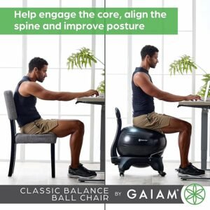 Different Types Of Ergonomic Chairs | List Of Ergonomic Chairs 10 balancing ball2