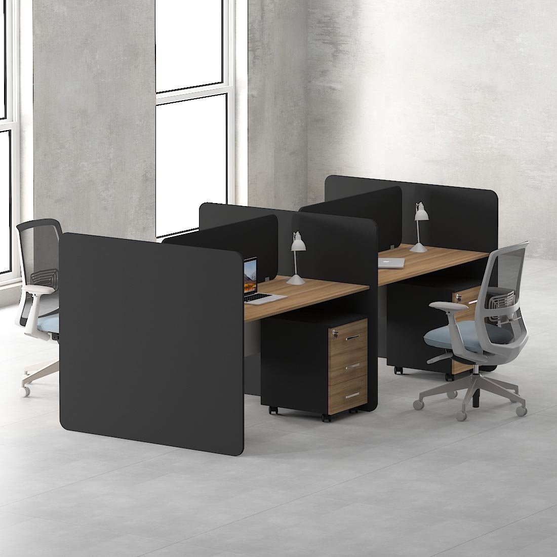 Nexus 4 Person Workstation Desk 1 4 person workstation desk