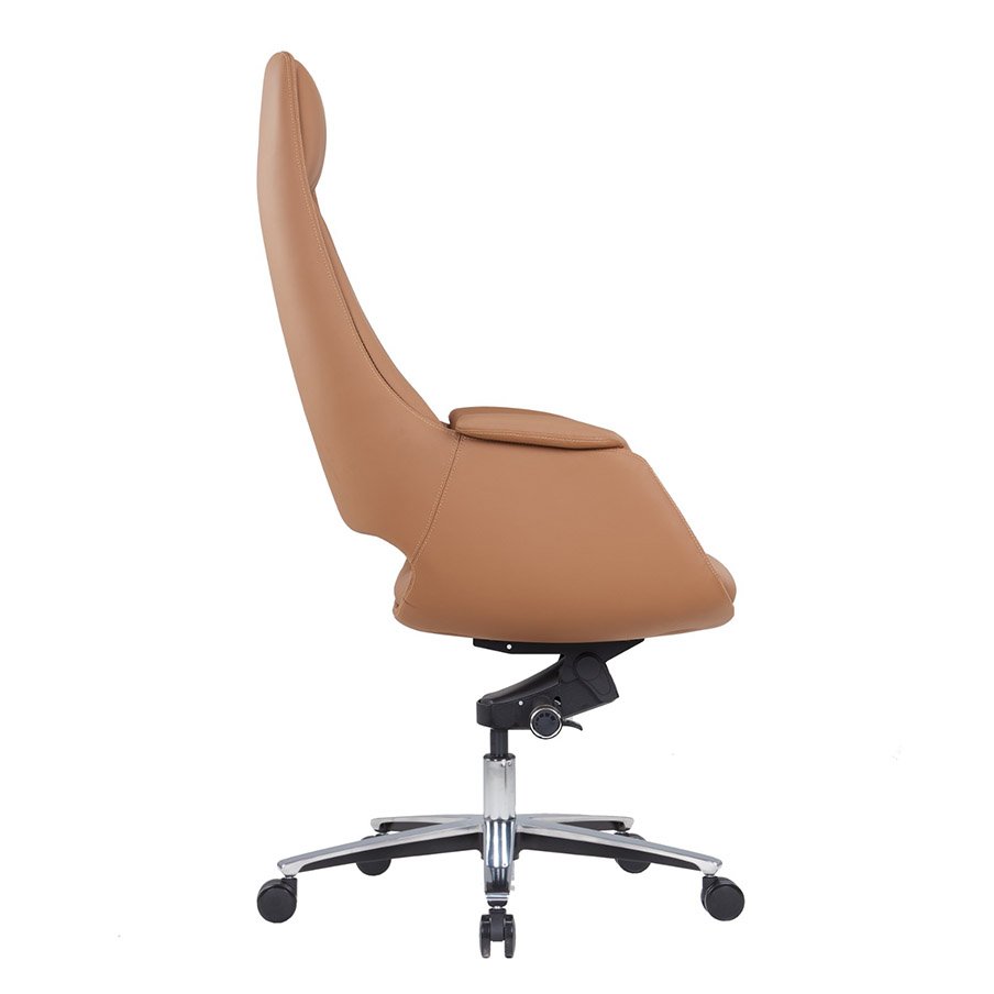 Apex luxury Brown Leather Executive Chair - High Back 3 leather office chair