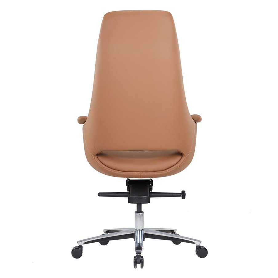 Apex luxury Brown Leather Executive Chair - High Back 4 leather manager chair