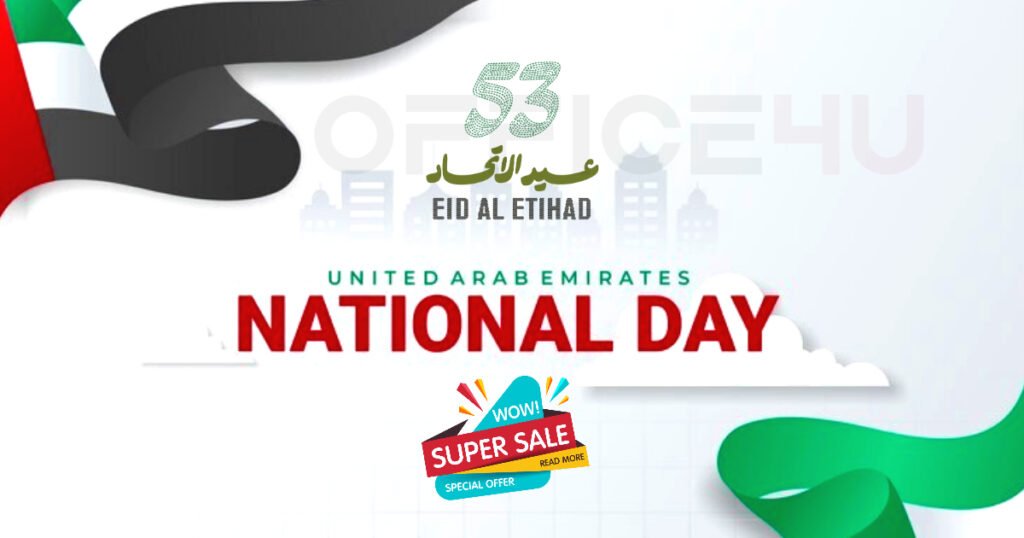 UAE National Day Sale - Eid A Etihad Special Discounts On Full Office Furniture