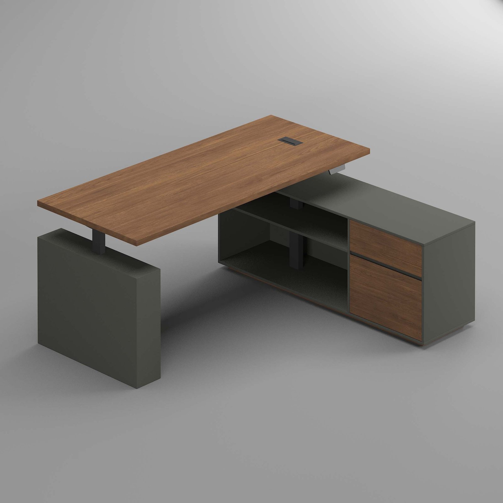 Luxe Executive Standing Desk | Height Adjustable Desk 2 Luxury Executive Height Adjustable Desk