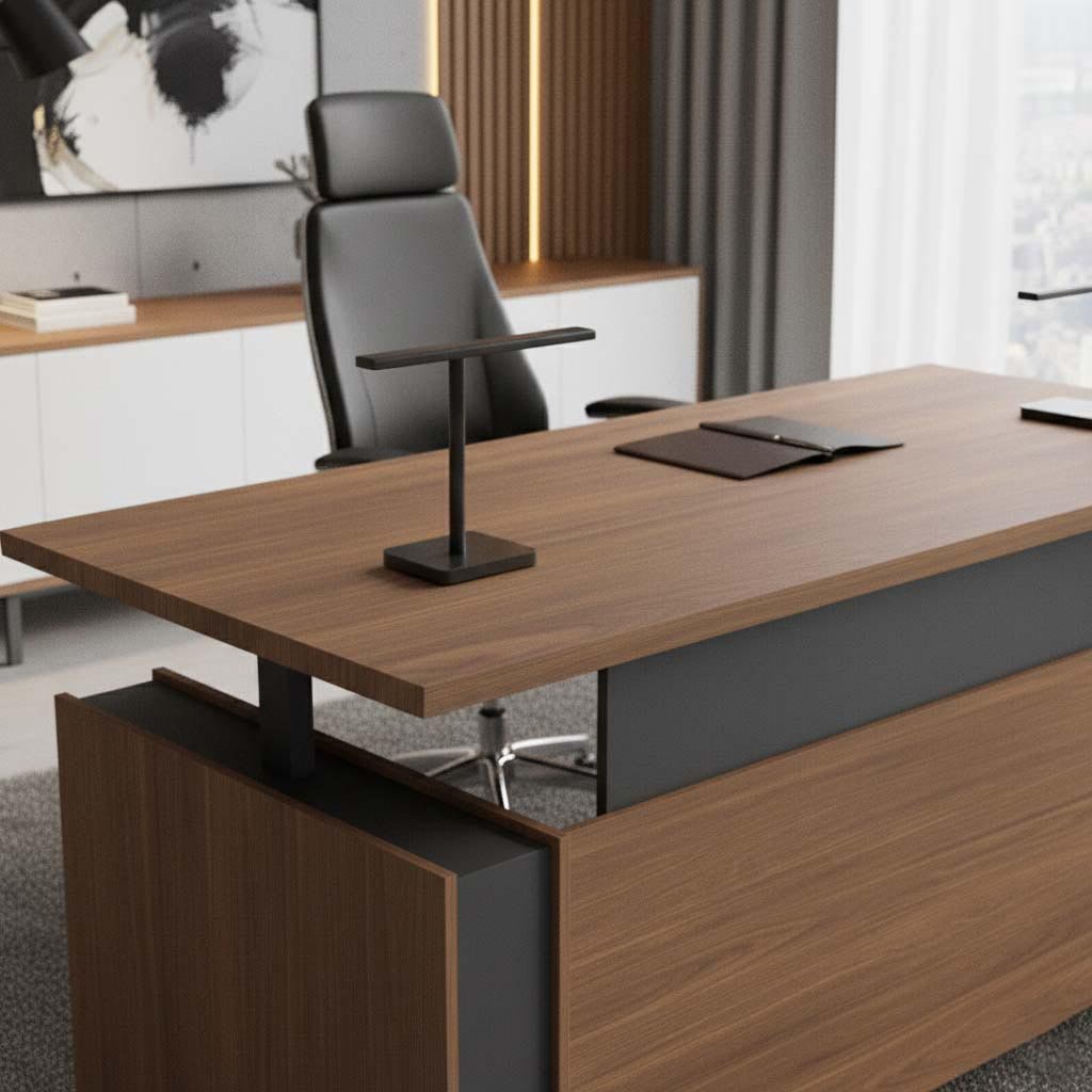 Mila Luxury Height Adjustable Desk 3 executive standing desk dubai